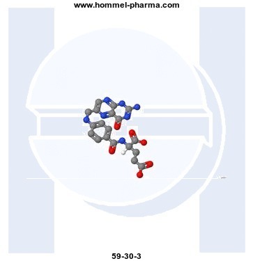 Strukturformel CAS 59-30-3